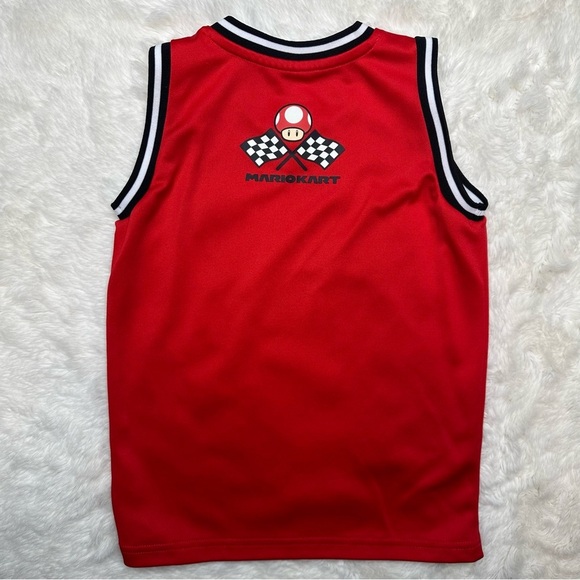 Mario Kart Tank Top Red/Black/White Size 6 - Picture 8 of 16